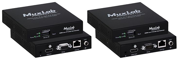 HDMI over IP H.264 PoE Extender Kit