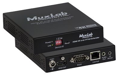 HDMI 4K over IP PoE Extender Kit
