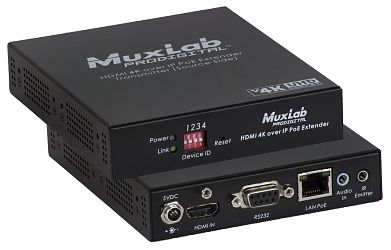HDMI 4K over IP PoE Extender Kit