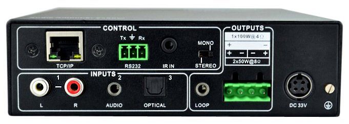 Audio Zone Amplifier 100W