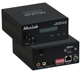Audio / AMP over IP with Mic & AMP 50W/CH