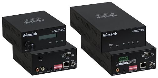 Audio / AMP over IP with Mic & AMP 50W/CH