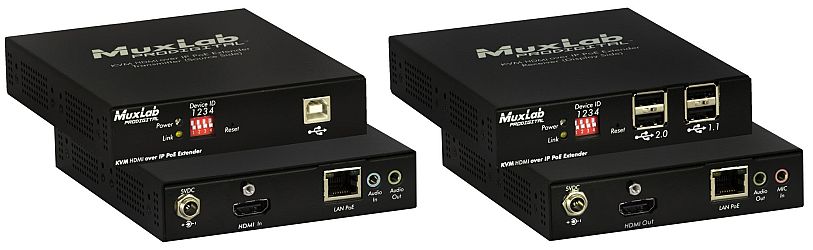KVM HDMI over IP PoE