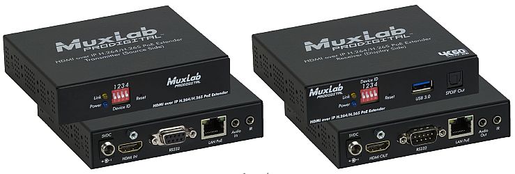 HDMI over IP H.264/H.265 PoE Extender