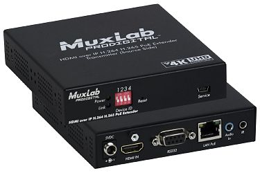 HDMI over IP H.264/H.265 PoE Transmitter, 4K/30