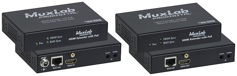 HDMI Extender Kit, HDBaseT Lite, UHD-4K, PoE