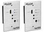 HDMI Wall-Plate Extender Kit, HDBT, UHD-4K