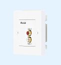 Stereo Hi-Fi Wall Balun, UK