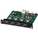 HDBaseT 4 channel  Output Card, PoE, UHD-4K